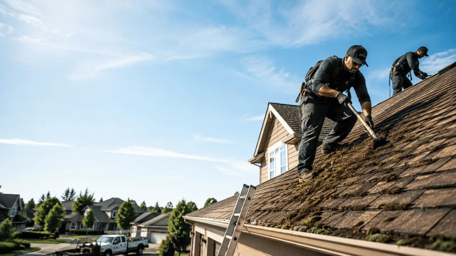 Roof Moss Removal in Mccracken, KS near me